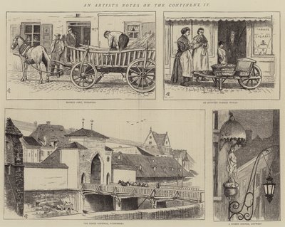 大陸に関するアーティストのメモ、IV 作： Alfred Chantrey Corbould